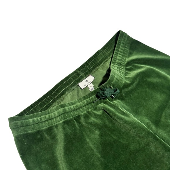 Tuckernuck Douglas Fir Velour Two Piece Set Green Casual Preppy Size Large - Picture 13 of 13